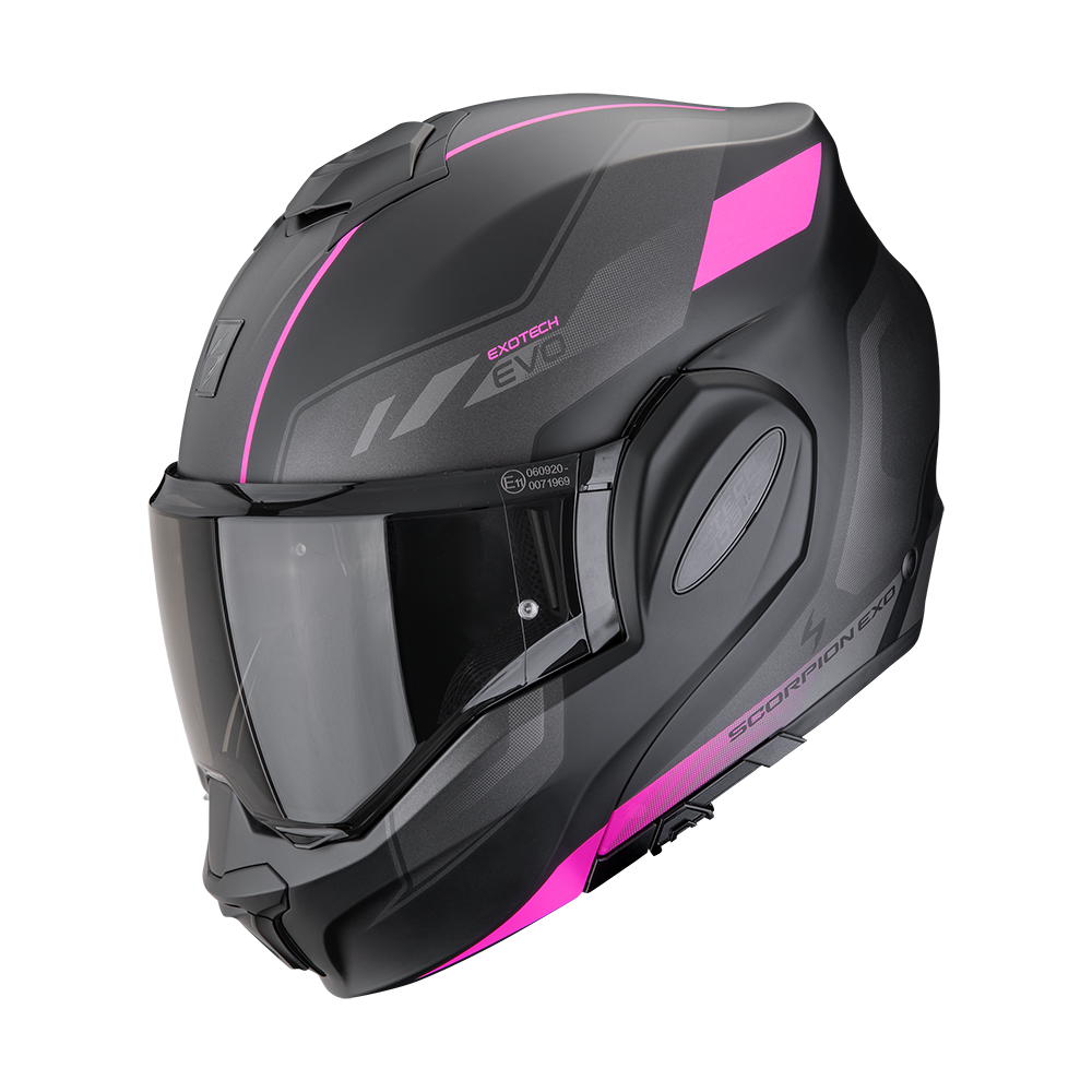 SCORPION EXO TECH EVO FLIP-BACK motocikla ķivere