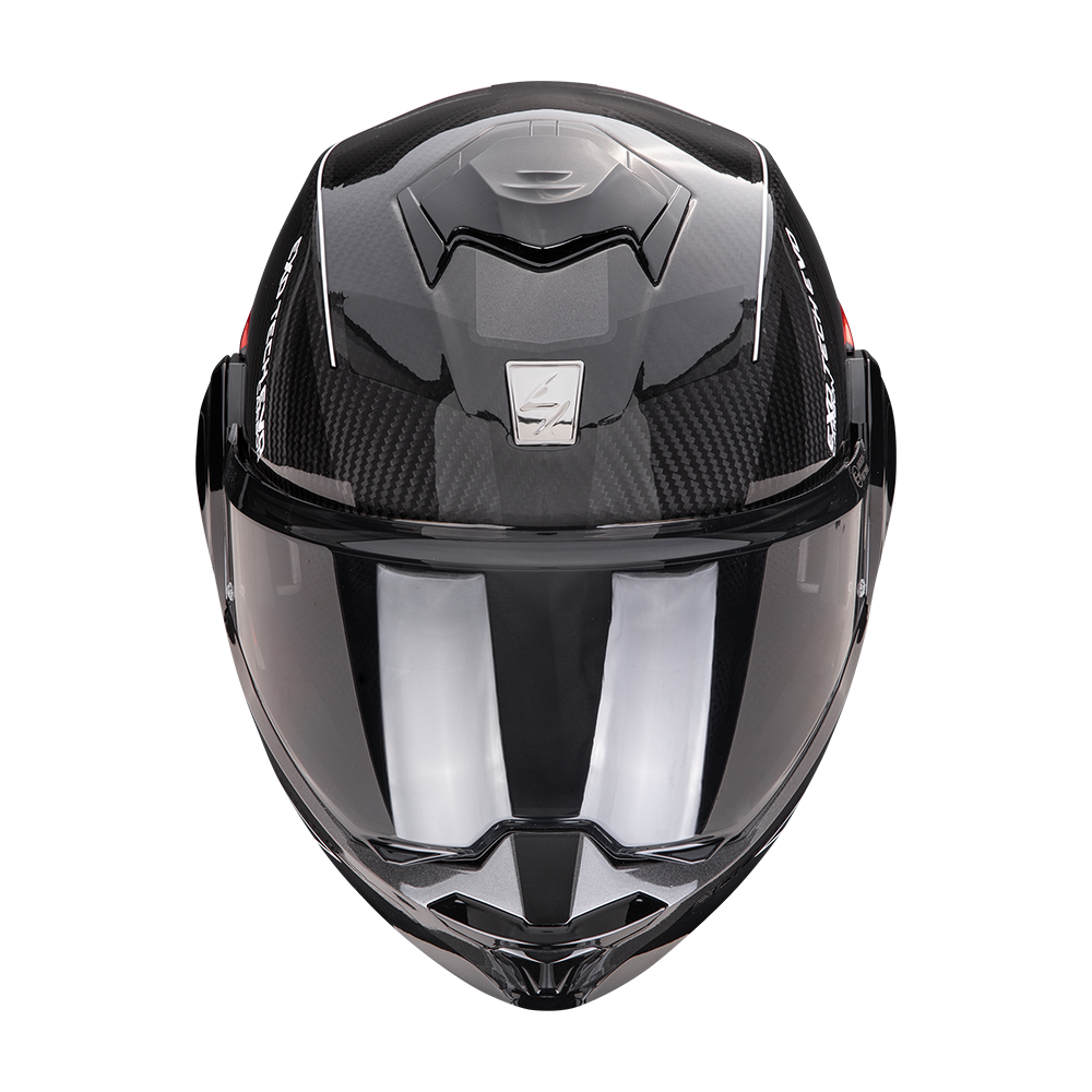 SCORPION EXO TECH EVO CARBON FLIP-BACK motocikla ķivere - Image 3