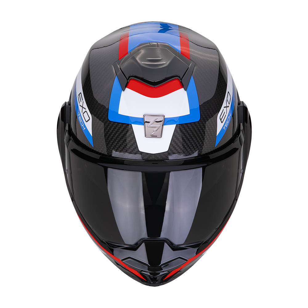 SCORPION EXO TECH EVO CARBON FLIP-BACK motocikla ķivere - Image 3